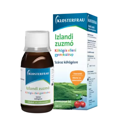 **Izlandi zuzmó** Köhögés elleni gyerekszirup